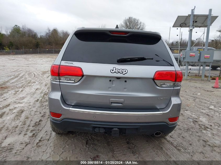 2017 JEEP GRAND CHEROKEE LIMITED 4X2 - 1C4RJEBG6HC780270