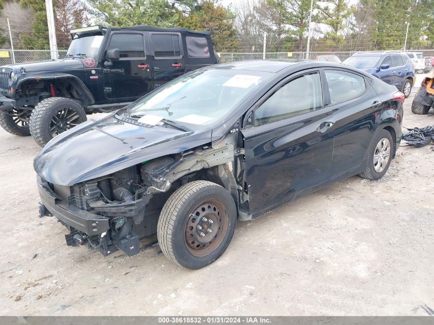 2016 HYUNDAI ELANTRA SE/SPORT/LIMITED - 5NPDH4AE4GH789021
