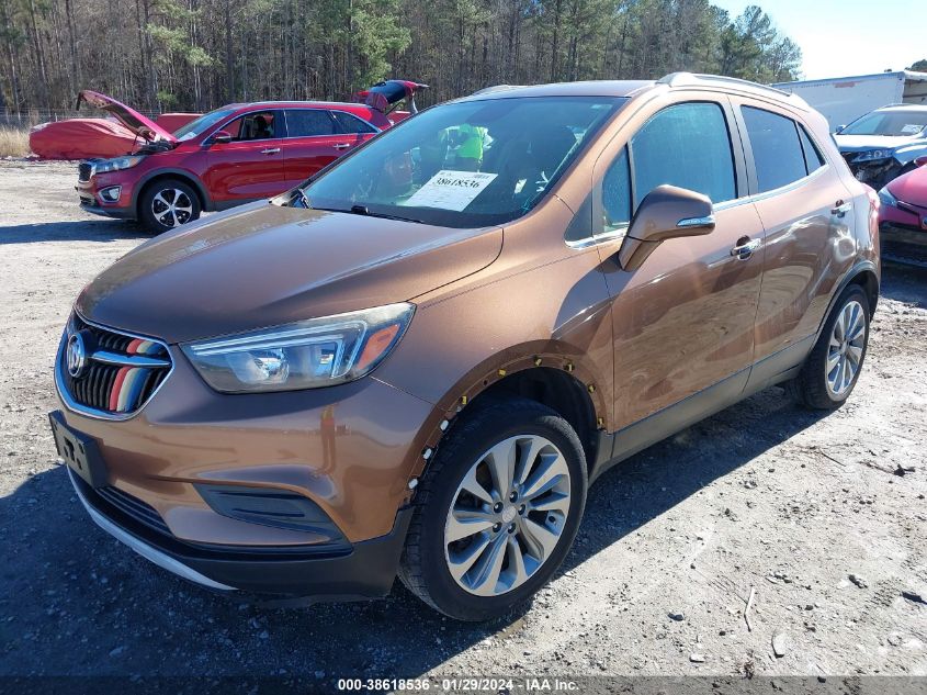 2017 BUICK ENCORE PREFERRED - KL4CJASBXHB015467
