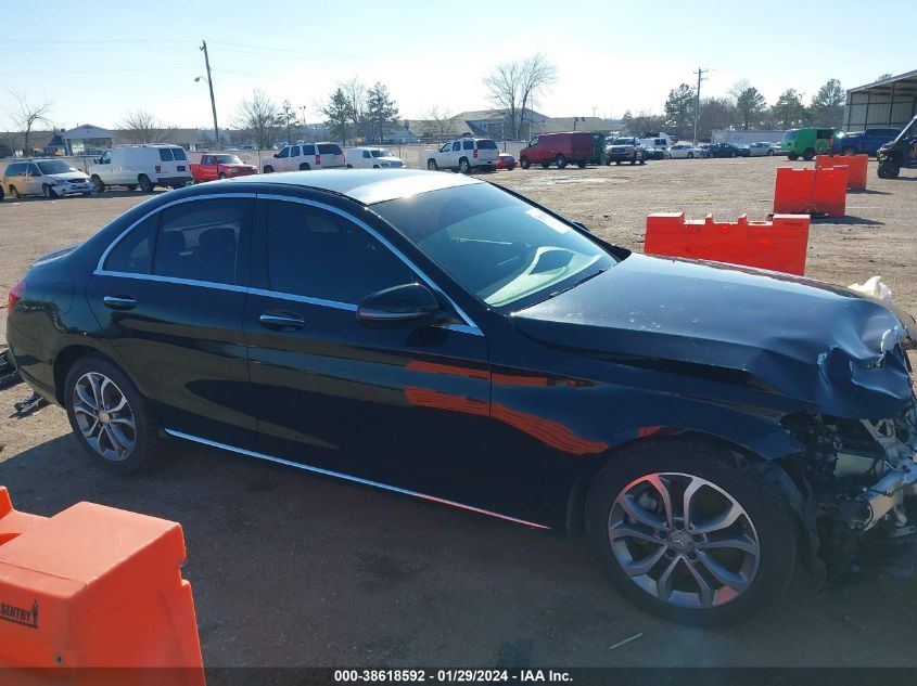 2016 MERCEDES-BENZ C 300 4MATIC/LUXURY 4MATIC/SPORT 4MATIC - 55SWF4KB8GU111467