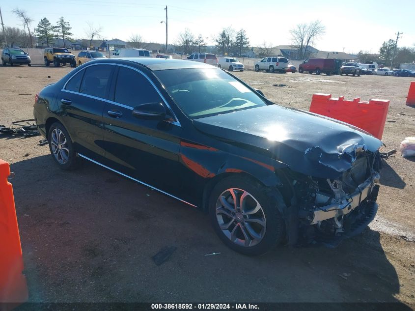 2016 MERCEDES-BENZ C 300 4MATIC/LUXURY 4MATIC/SPORT 4MATIC - 55SWF4KB8GU111467
