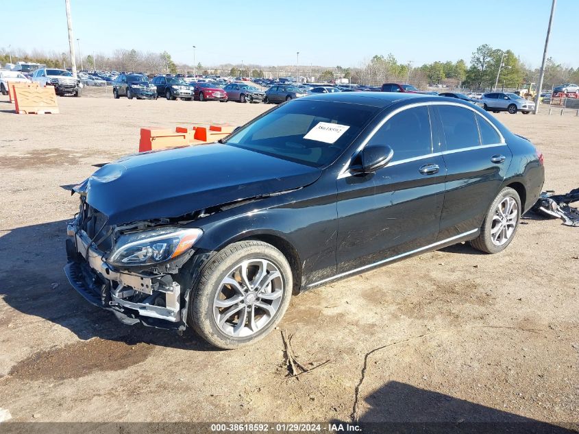 2016 MERCEDES-BENZ C 300 4MATIC/LUXURY 4MATIC/SPORT 4MATIC - 55SWF4KB8GU111467