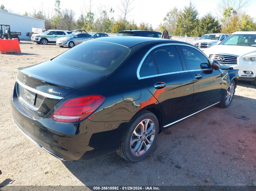 2016 MERCEDES-BENZ C 300 4MATIC/LUXURY 4MATIC/SPORT 4MATIC - 55SWF4KB8GU111467