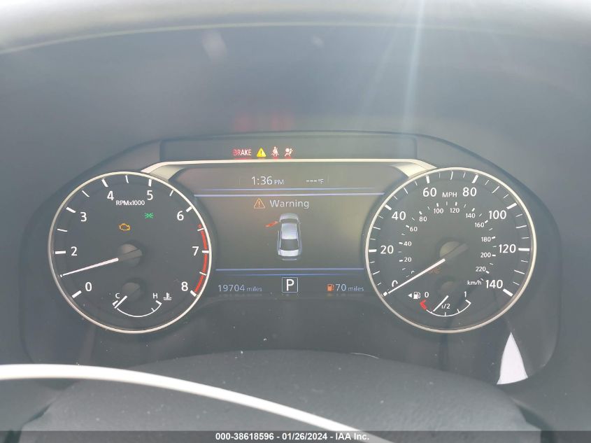 2023 NISSAN ALTIMA SR FWD - 1N4BL4CVXPN381308