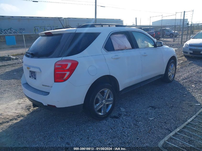 2016 CHEVROLET EQUINOX LT - 2GNALCEK6G6239648