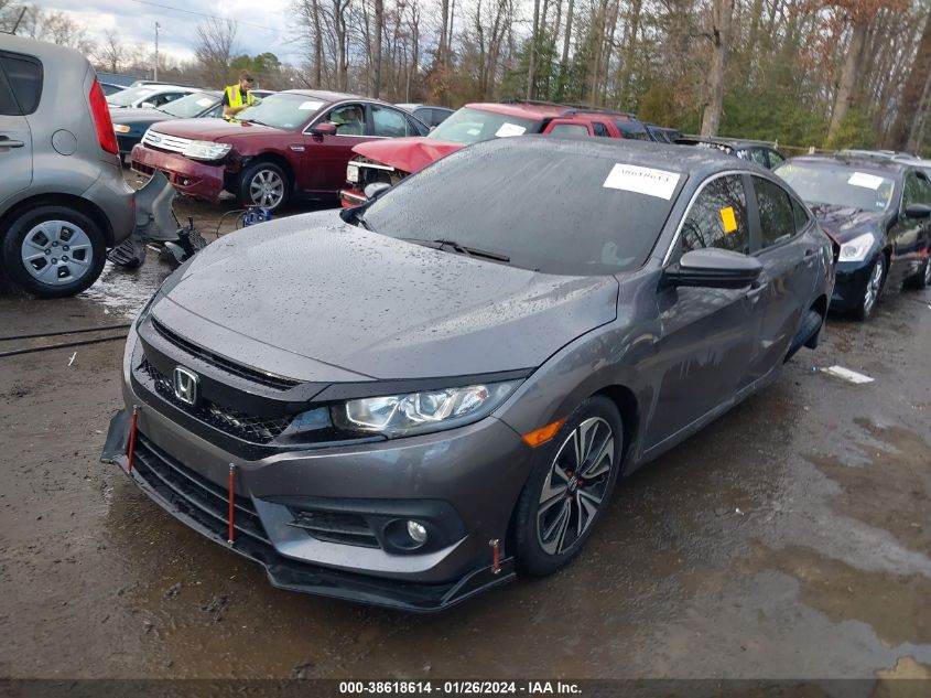 2017 HONDA CIVIC EX-L - 2HGFC1F77HH657043