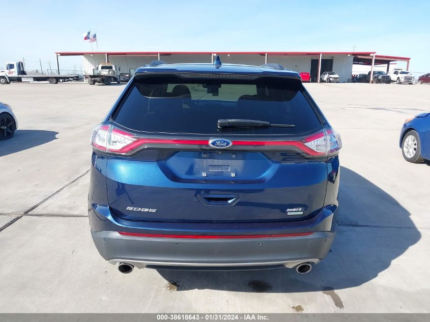 2017 FORD EDGE SEL - 2FMPK3J91HBC63532