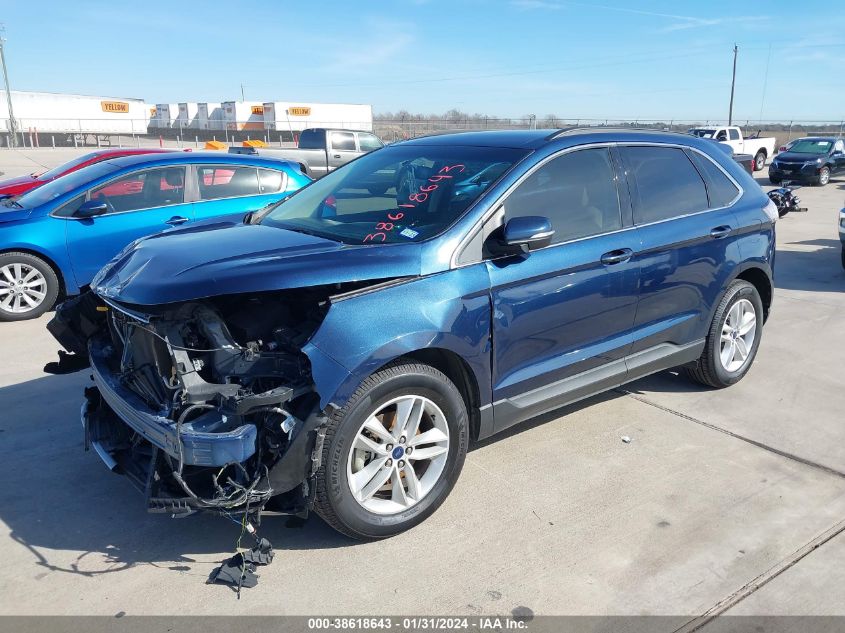 2017 FORD EDGE SEL - 2FMPK3J91HBC63532