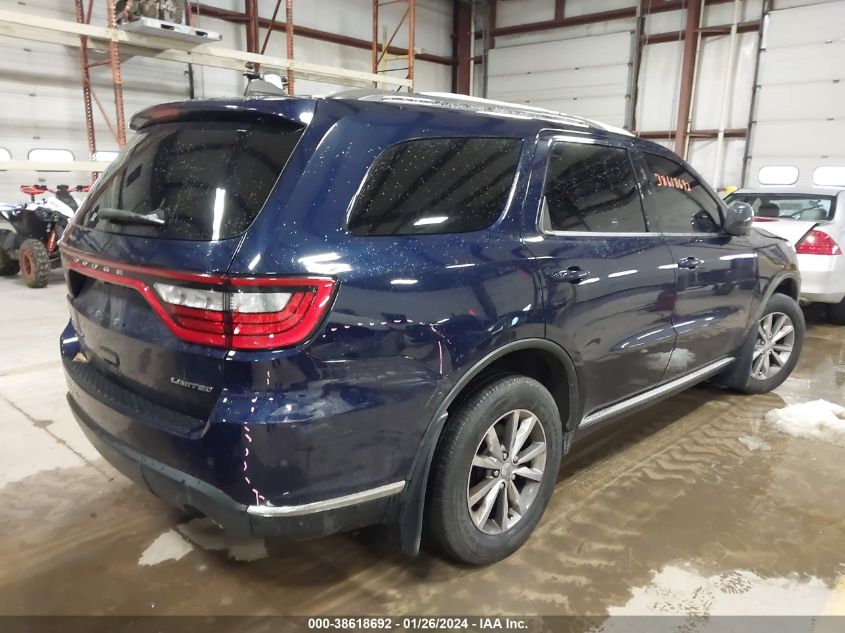 2014 DODGE DURANGO LIMITED - 1C4RDJDGXEC405877