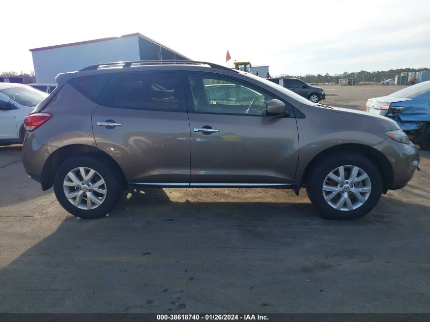 2014 NISSAN MURANO SV - JN8AZ1MU4EW419328