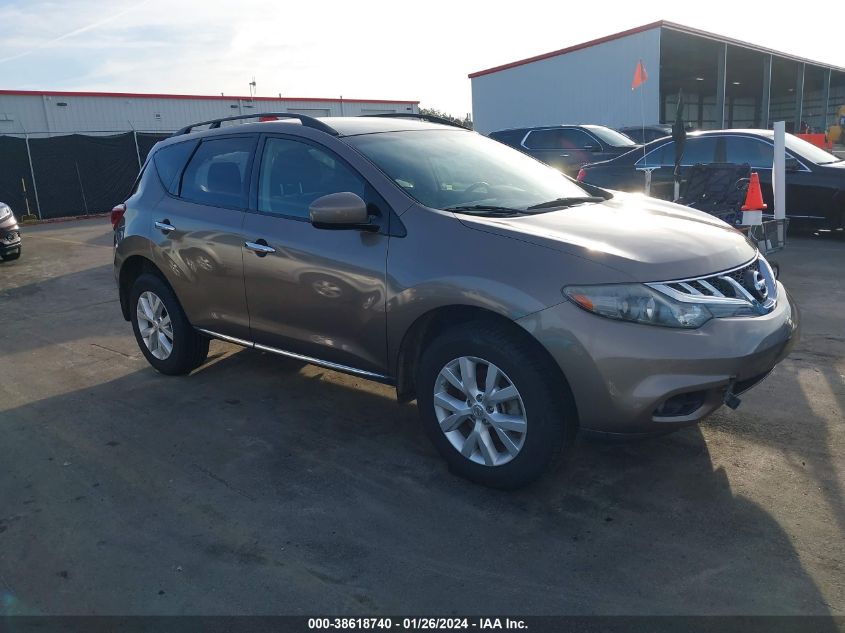2014 NISSAN MURANO SV - JN8AZ1MU4EW419328