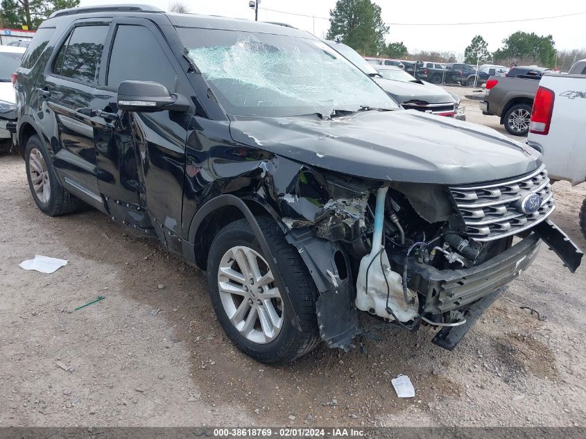 2017 FORD EXPLORER XLT - 1FM5K7D80HGB66221