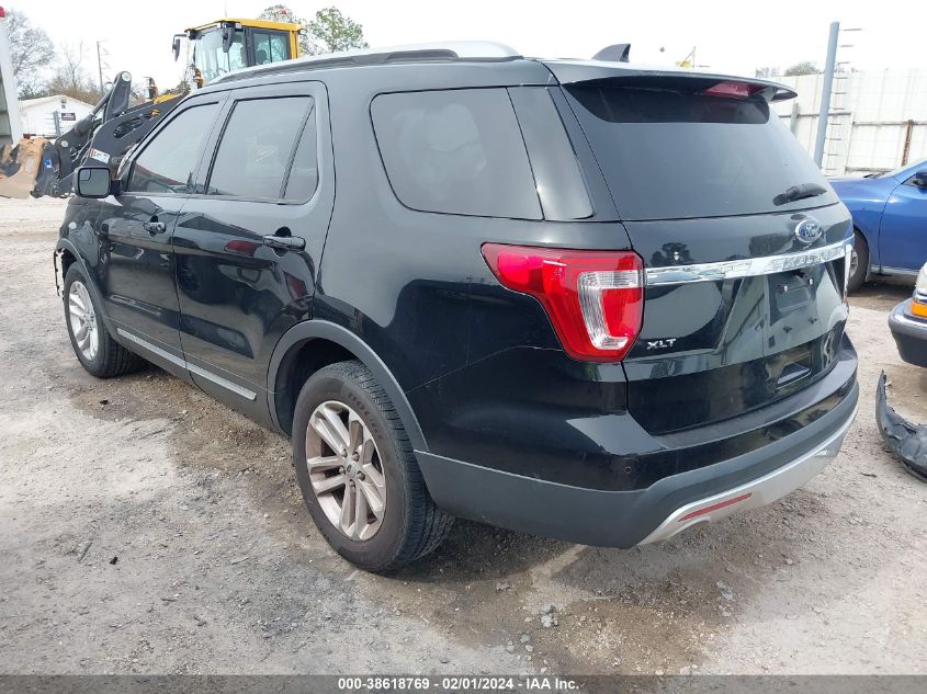 2017 FORD EXPLORER XLT - 1FM5K7D80HGB66221