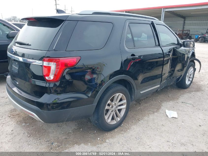 2017 FORD EXPLORER XLT - 1FM5K7D80HGB66221