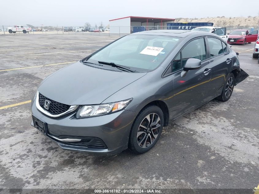 2013 HONDA CIVIC EX - 2HGFB2F89DH532945