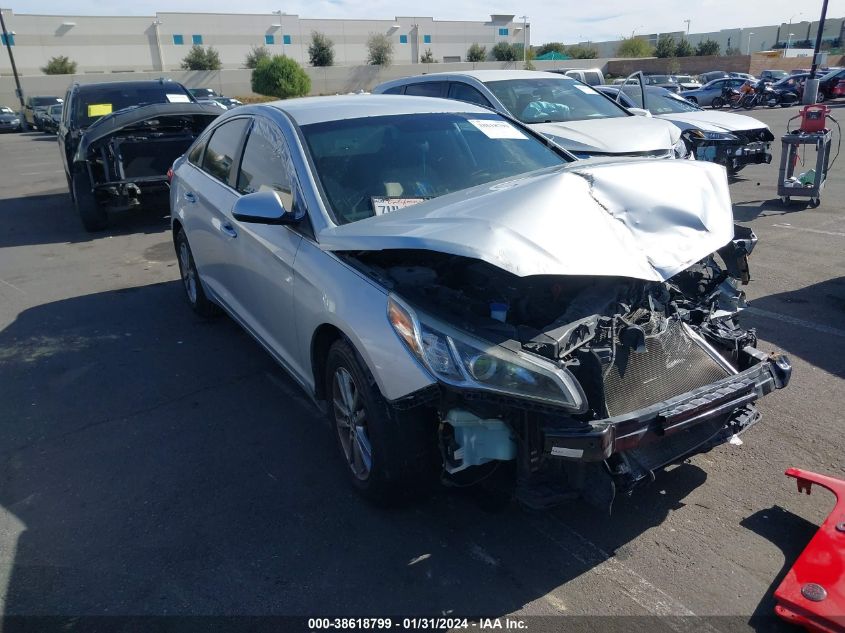 2017 HYUNDAI SONATA - 5NPE24AFXHH453292