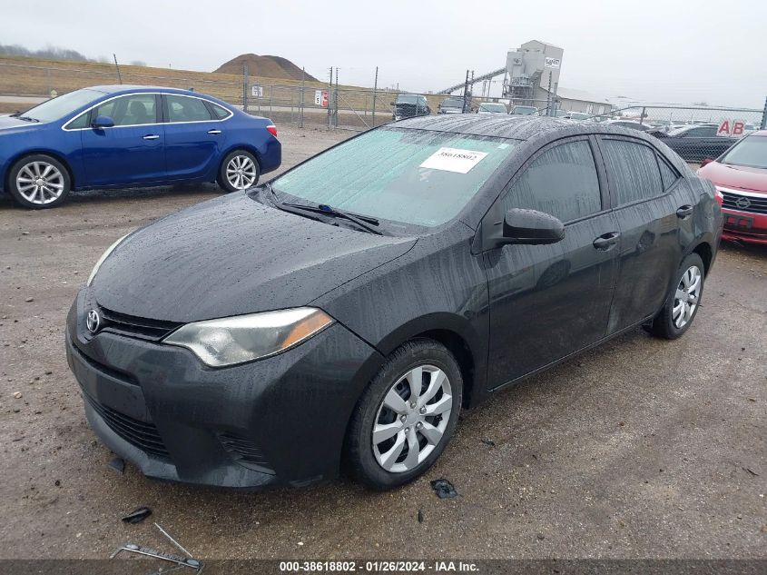 2014 TOYOTA COROLLA L/LE/LE PLS/PRM/S/S PLS - 2T1BURHE4EC187077