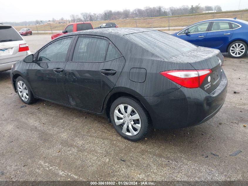 2014 TOYOTA COROLLA L/LE/LE PLS/PRM/S/S PLS - 2T1BURHE4EC187077