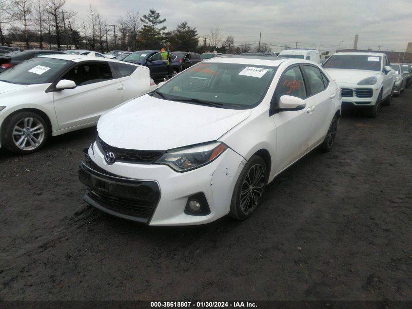 2016 TOYOTA COROLLA L/LE/LE PLS/PRM/S/S PLS - 2T1BURHE2GC699293