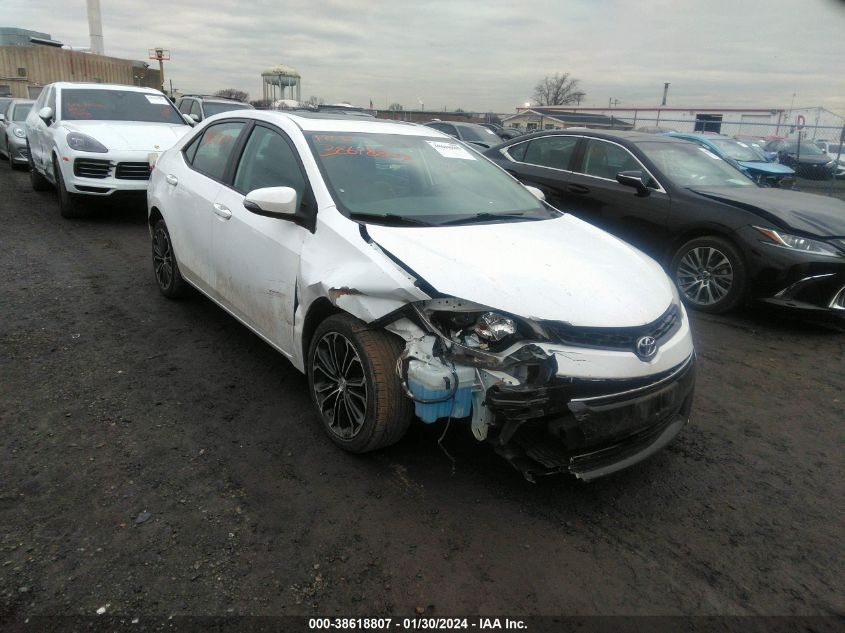 2016 TOYOTA COROLLA L/LE/LE PLS/PRM/S/S PLS - 2T1BURHE2GC699293