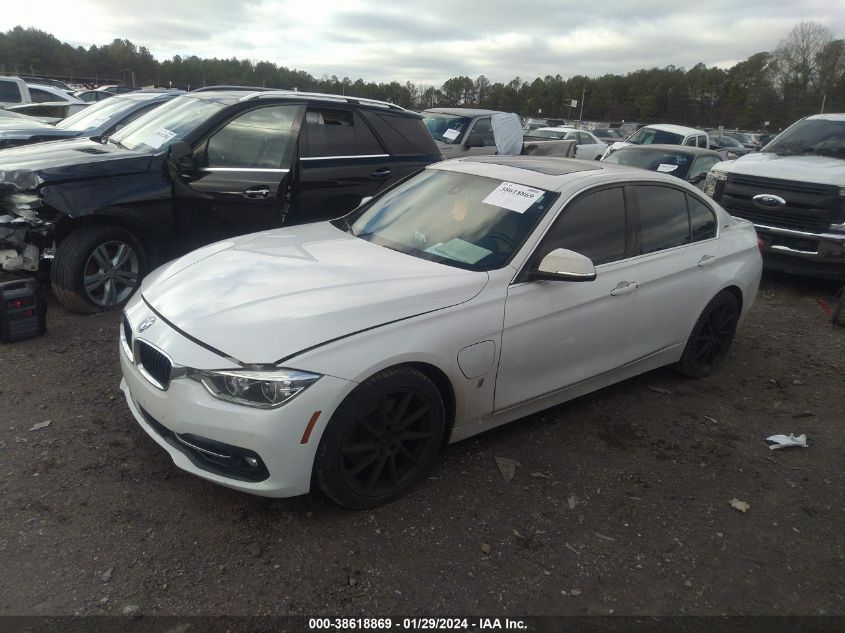 2017 BMW 330E IPERFORMANCE WBA8E1C36HA158989
