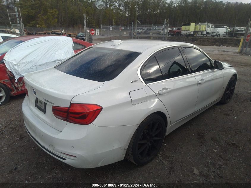 2017 BMW 330E IPERFORMANCE WBA8E1C36HA158989