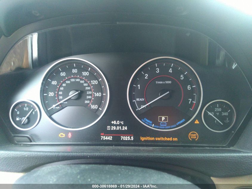 2017 BMW 330E IPERFORMANCE WBA8E1C36HA158989