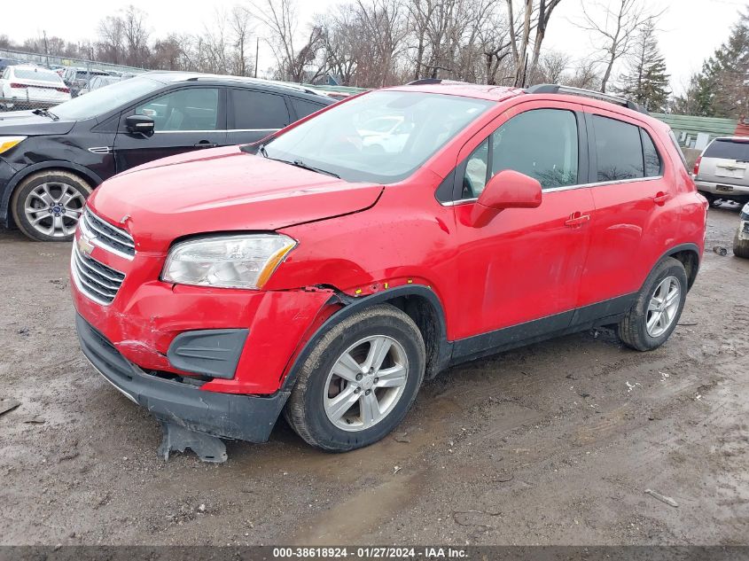 2016 CHEVROLET TRAX 1LT - KL7CJLSB8GB640463