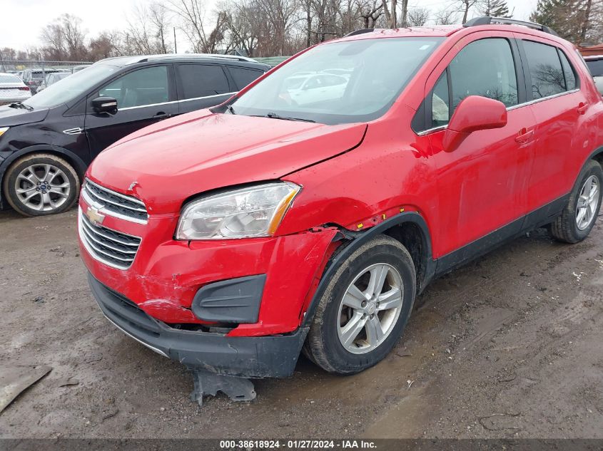 2016 CHEVROLET TRAX 1LT - KL7CJLSB8GB640463