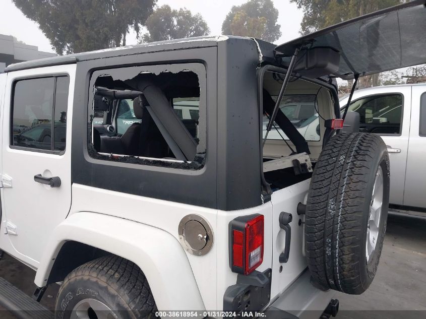 2015 JEEP WRANGLER UNLIMITED SAHARA - 1C4BJWEG5FL723378