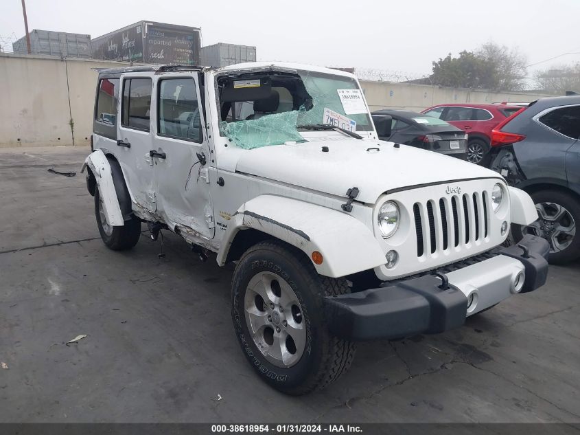 2015 JEEP WRANGLER UNLIMITED SAHARA - 1C4BJWEG5FL723378