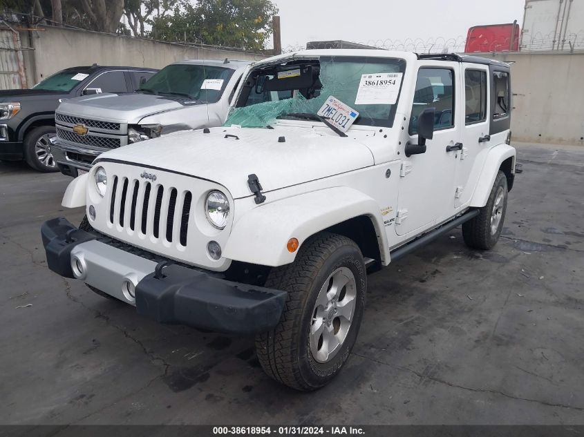 2015 JEEP WRANGLER UNLIMITED SAHARA - 1C4BJWEG5FL723378