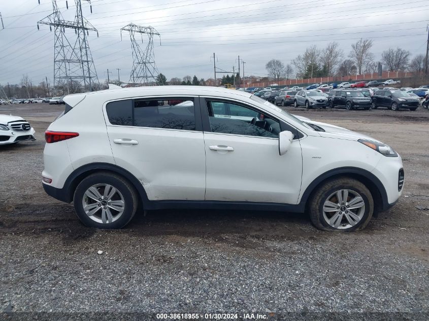 2019 KIA SPORTAGE LX - KNDPMCAC1K7597697