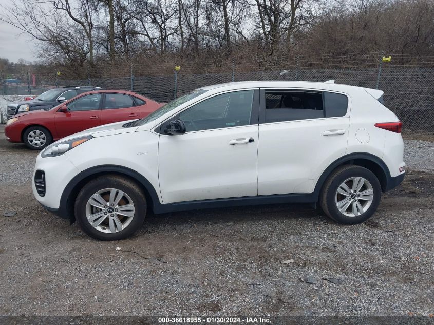 2019 KIA SPORTAGE LX - KNDPMCAC1K7597697