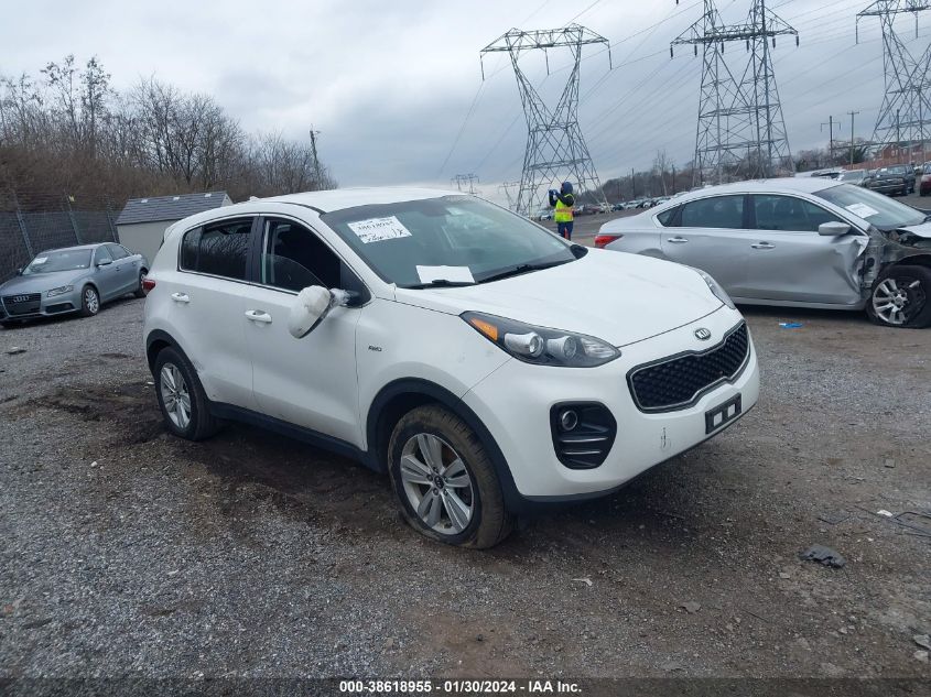 2019 KIA SPORTAGE LX - KNDPMCAC1K7597697