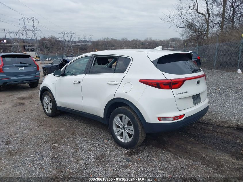 2019 KIA SPORTAGE LX - KNDPMCAC1K7597697