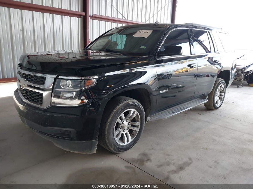 2015 CHEVROLET TAHOE LT - 1GNSCBKC7FR145843