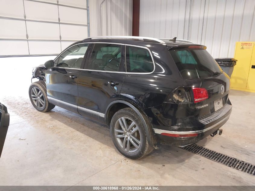 2015 VOLKSWAGEN TOUAREG V6 LUX - WVGEF9BP9FD007139