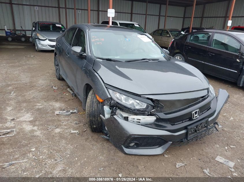 2018 HONDA CIVIC EX - SHHFK7H57JU225126