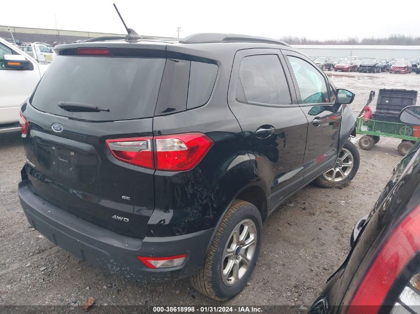 2020 FORD ECOSPORT SE - MAJ6S3GL9LC387582