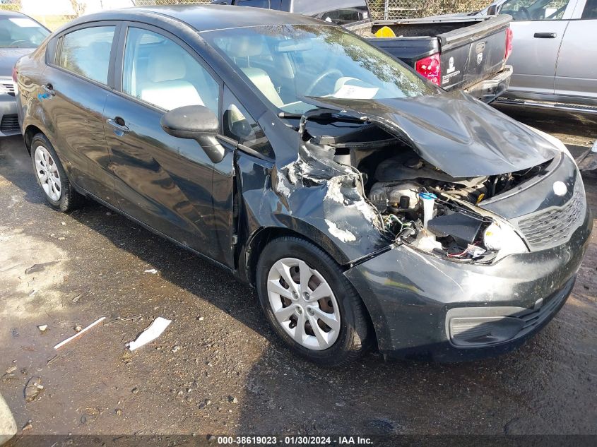 2013 KIA RIO LX - KNADM4A30D6257519