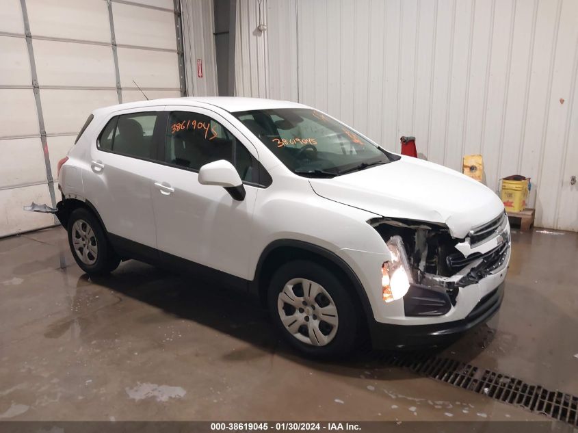 2016 CHEVROLET TRAX 1LS - KL7CJKSB1GB584862