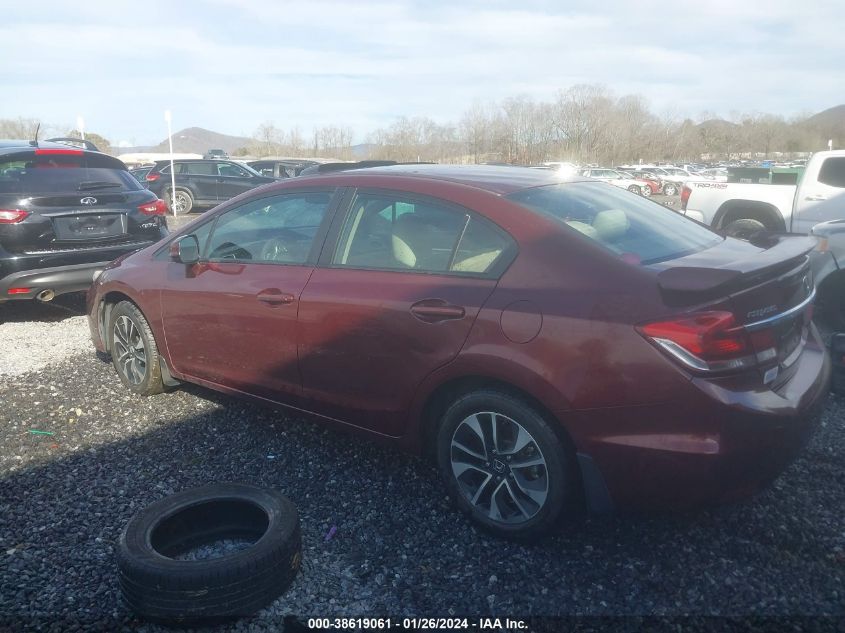 2013 HONDA CIVIC EX - 2HGFB2F82DH538179