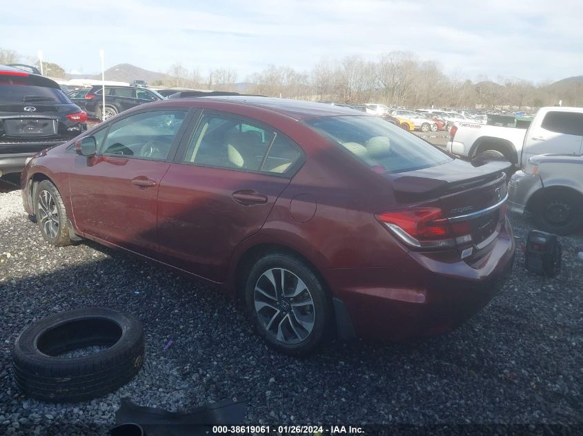 2013 HONDA CIVIC EX - 2HGFB2F82DH538179
