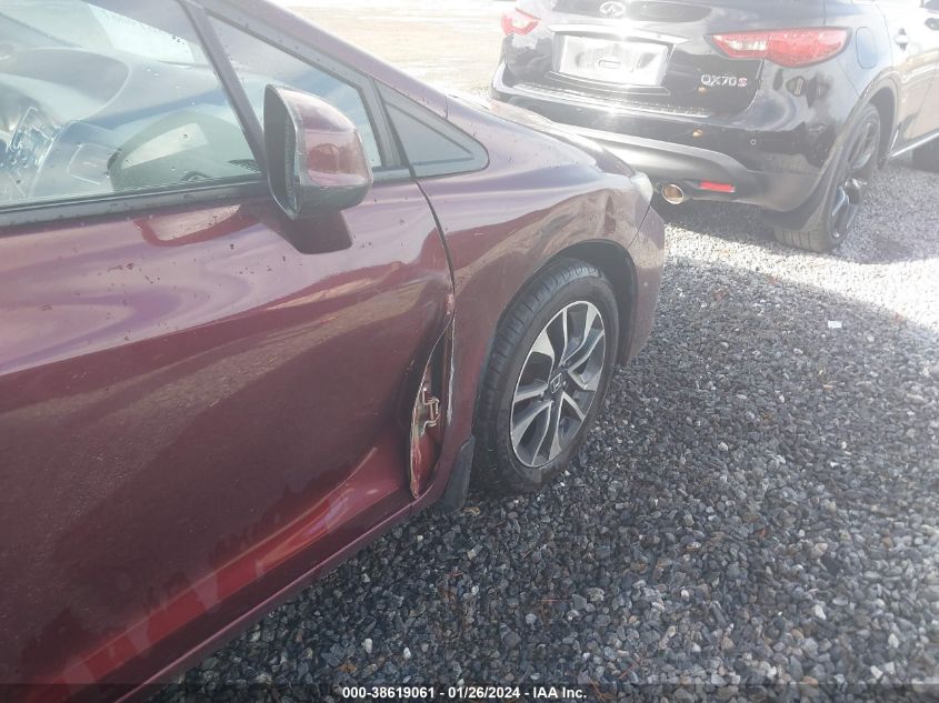 2013 HONDA CIVIC EX - 2HGFB2F82DH538179