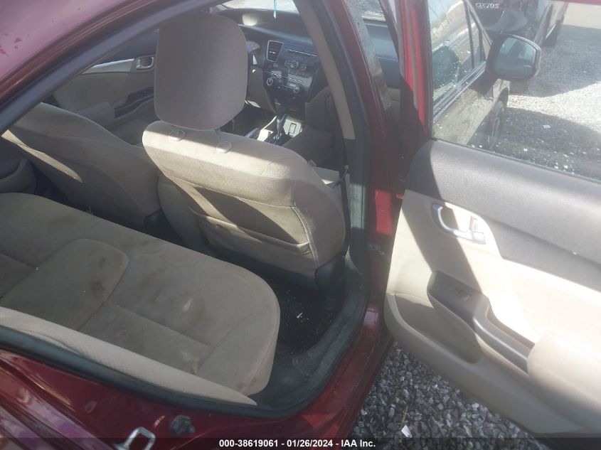 2013 HONDA CIVIC EX - 2HGFB2F82DH538179