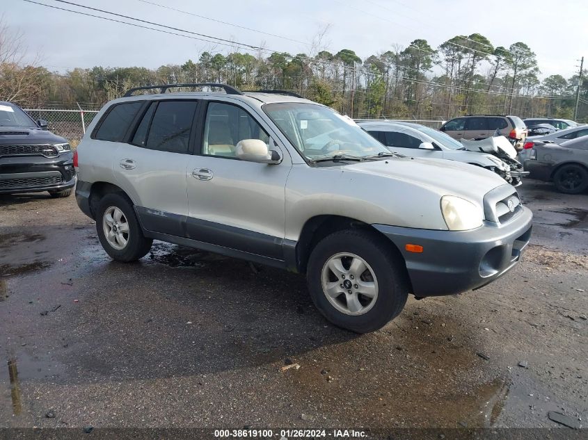 KM8SC13DX6U103878 | 2006 HYUNDAI SANTA FE