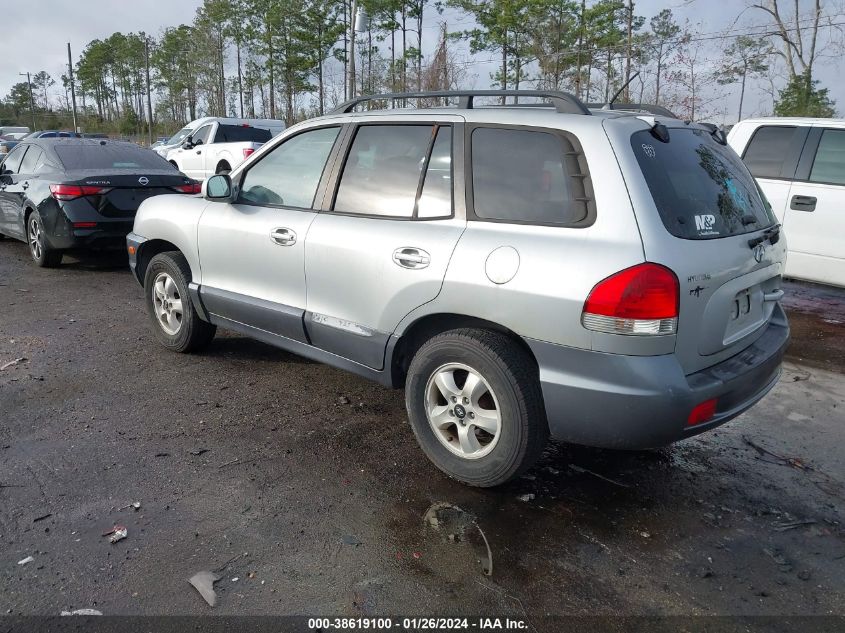 KM8SC13DX6U103878 | 2006 HYUNDAI SANTA FE