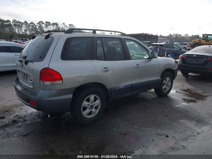 KM8SC13DX6U103878 | 2006 HYUNDAI SANTA FE