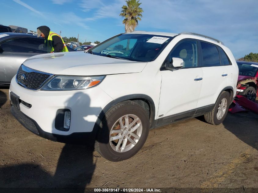 2015 KIA SORENTO LX - 5XYKTCA66FG565053